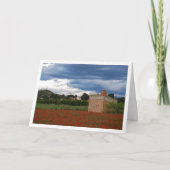 ポピーフィールドランドスケープカード カード (正面)