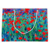 ポピーフィールド抱き枕 ラージペーパーバッグ (正面)