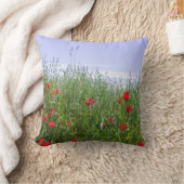 ポピーフィールド枕 クッション (ブランケット)