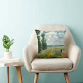 ポピーフィールド、アルジェントファインアートバイクラウドモネ クッション (椅子)