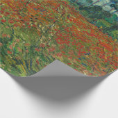 ポピーフィールド – ビンセント・ヴァン・ゴッホ ラッピングペーパー (角)