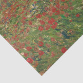 ポピーフィールド – ビンセント・ヴァン・ゴッホ 薄葉紙 (詳細)