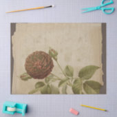 ポピーフラワーオンデコパー動揺してジュ 薄葉紙 (クラフト)