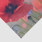 ポピーフラワーズウォーター絵画カラーズデコパージュ 薄葉紙 (詳細)