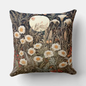 ポピーフラワーズファームハウスデコール装飾用クッション クッション (裏面)