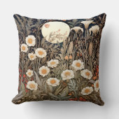 ポピーフラワーズファームハウスデコール装飾用クッション クッション (正面)