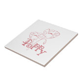 ポピーフラワーズ タイル (側面)