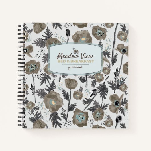 ポピーフローラバケーションレンタルゲストブック ノートブック (正面)