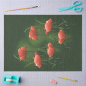 ポピーフローラポピー2デクページティッシュペーパー 薄葉紙 (クラフト)