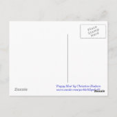 ポピーブルーはがき ポストカード (裏面)