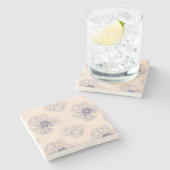 ポピーボタニカルボトル ストーンコースター (横)