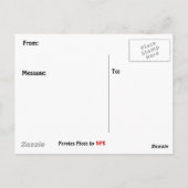 ポピーポストカード ポストカード (裏面)