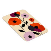 ポピーミニマル開花 マグネット (右側)