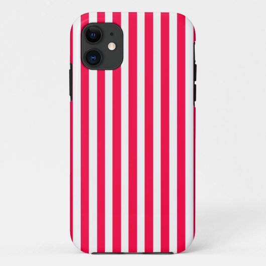 ポピーモダンストライプ Case-Mate iPhoneケース (裏面)
