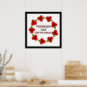 ポピーリース – ポスター (キッチン)