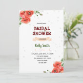 ポピーレッドのテーマパーティー 招待状 (スタンド正面)