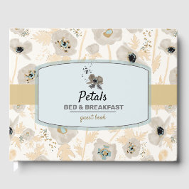 ポピーレンタルゲストブックウォーターカラーパターン ゲストブック