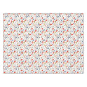 ポピー付きWIldflower Meadow テーブルクロス (正面(横))