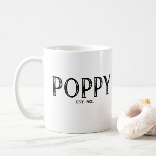 ポピー創立年 コーヒーマグカップ (ドーナツ)