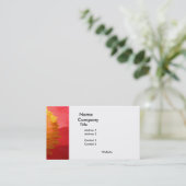 ポピー名刺 名刺 (スタンド正面)