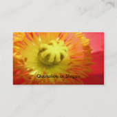 ポピー名刺 名刺 (裏面)