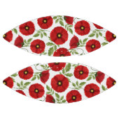 ポピー咲く楽しい夏の花 アメリカンフットボール (パネル)