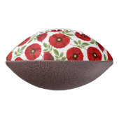 ポピー咲く楽しい夏の花 アメリカンフットボール (回転90)