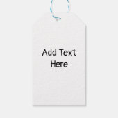 ポピー咲く楽しい夏の花 ギフトタグ (裏面)