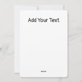 ポピー咲く楽しい夏の花 シーズンカード (裏面)