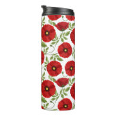 ポピー咲く楽しい夏の花 タンブラー (回転右)