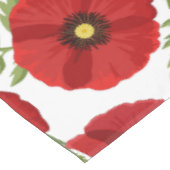 ポピー咲く楽しい夏の花 テーブルクロス (アングル)