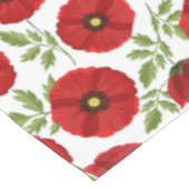 ポピー咲く楽しい夏の花 テーブルクロス (アングル)