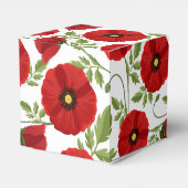 ポピー咲く楽しい夏の花 フェイバーボックス (裏面サイド)