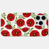 ポピー咲く楽しい夏の花 Case-Mate iPhoneケース (裏面 (横))