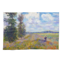 ポピー場，アルゼンテイユ， 1875クロード・モネ