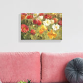 ポピー場 キャンバスプリント (インサイチュ (リビング))