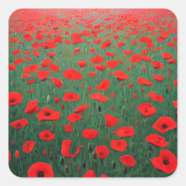 ポピー場 スクエアシール