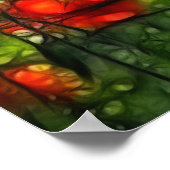 ポピー場 ポスター (角)