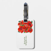 ポピー場 ラゲッジタグ (裏面縦)