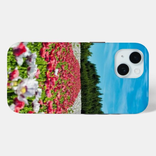 ポピー場 Case-Mate iPhoneケース (裏面 (横))