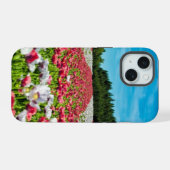 ポピー場 iPhone 15ケース (裏面横)