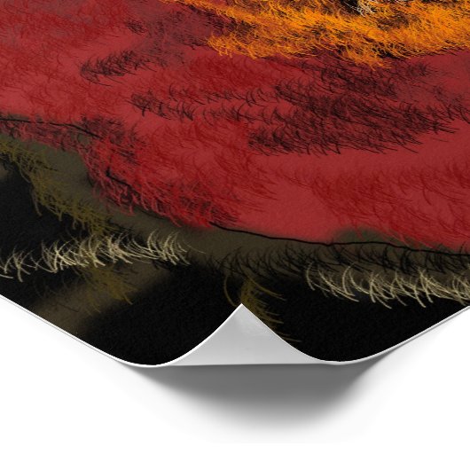 ポピー大 ポスター (角)