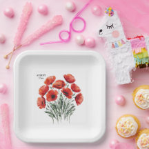 ポピー威厳がある開花-パーソナライズされた誕生日プレゼント