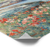 ポピー島、ショール島、チルドハサムファインアート ポスター (角)