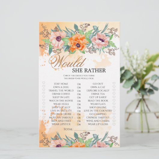 ポピー彼女はむしろブライダルシャワーゲーム (スタンド正面)