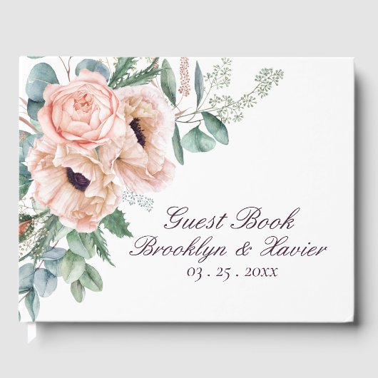 ポピー放射結婚線 ゲストブック (正面)