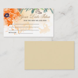 ポピー日付の夜アイディア。JARエンクロージャの日付 エンクロージャーカード