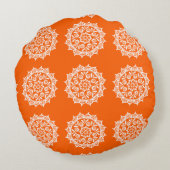 ポピー曼荼羅 ラウンドクッション (裏面)