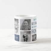 ポピー最高のの写真にパパのみ昇格 コーヒーマグカップ (中央)