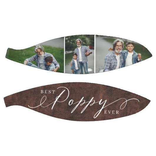 ポピー最高のエバーレザーファーザーデイフォトコラージュ バスケットボール (パネル)